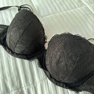 VS Pink Balconette Lace Push-up Bra